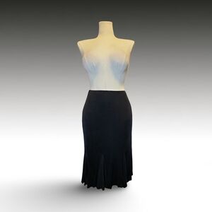 Vintage Kristin Marie Mermaid Skirt 2x Goth Whimsigoth Corporate Goth Rockabilly